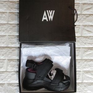 ANTHONY WANG PEACH (SIZE 8½, BLACK)